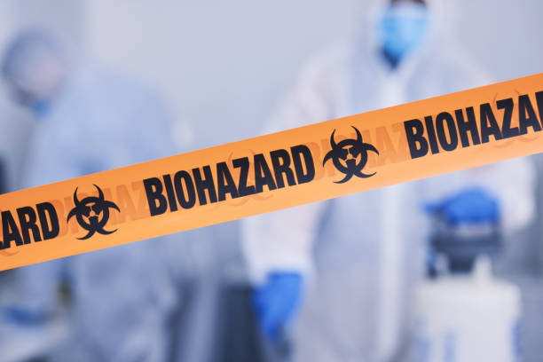 Professional Drug Lab Cleanup technician working in Windfall, IN